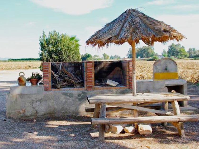 imatge de la barbacoa exterior